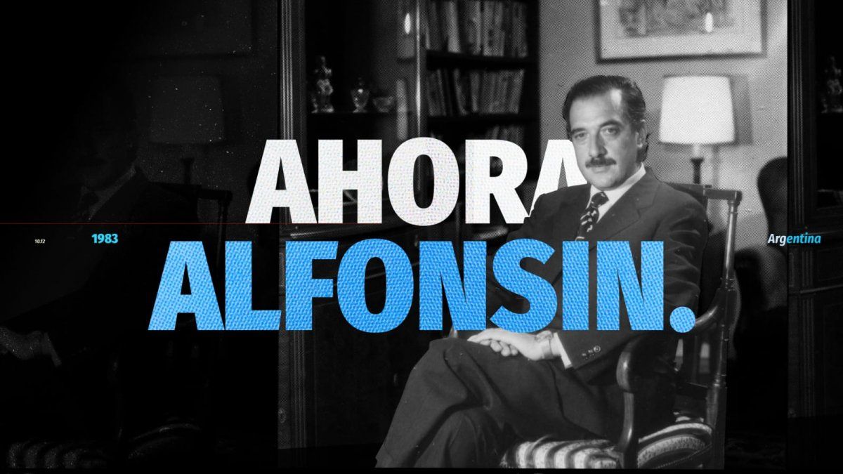 Ahora Alfonsín un documental para conmemorar los 40 años de Democracia