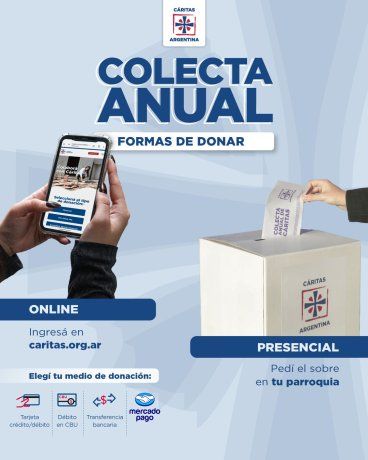 Cómo colaborar en la tradicional colecta anual de Cáritas