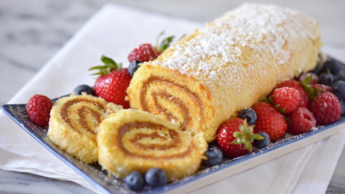 Recetas clásicas cómo preparar un buen pionono con dulce de leche