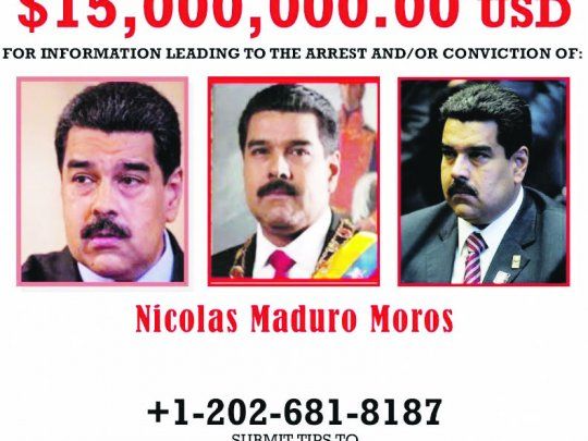 EE UU Acusa A Maduro De Narcoterrorismo Y Ofrece U S15 Millones Por