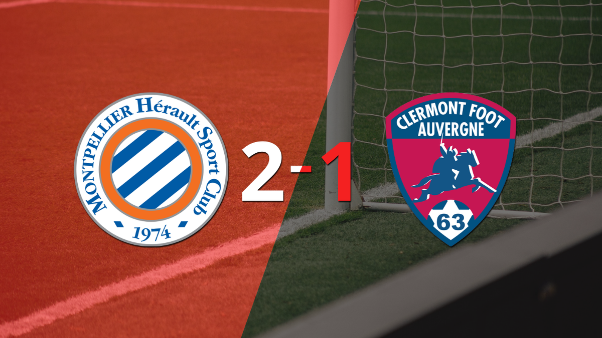 Montpellier Gana 2 1 A Clermont Foot Con Doblete De Elye Wahi