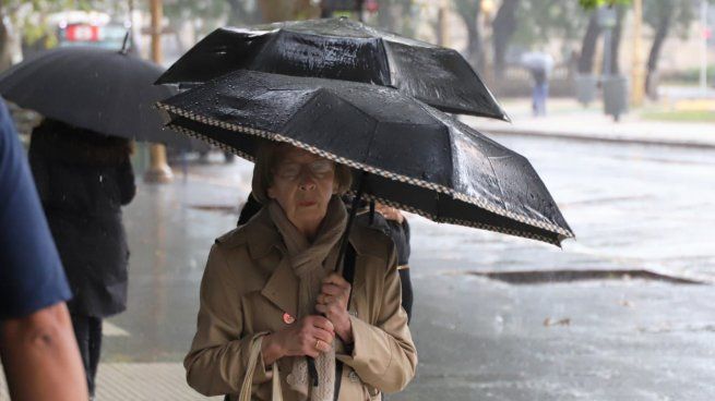 Alerta meteorológico por la tormenta Santa Rosa lluvias y ciclogénesis