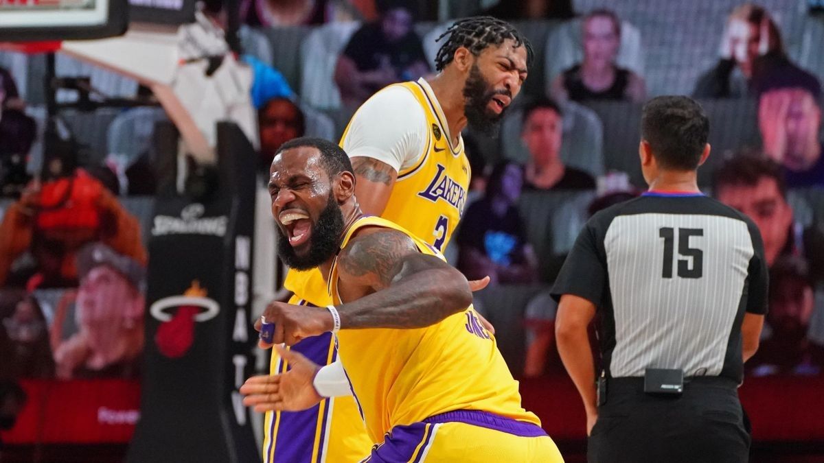 Los Lakers De LeBron James Vencieron A Miami Heat Y Quedaron A Un Paso