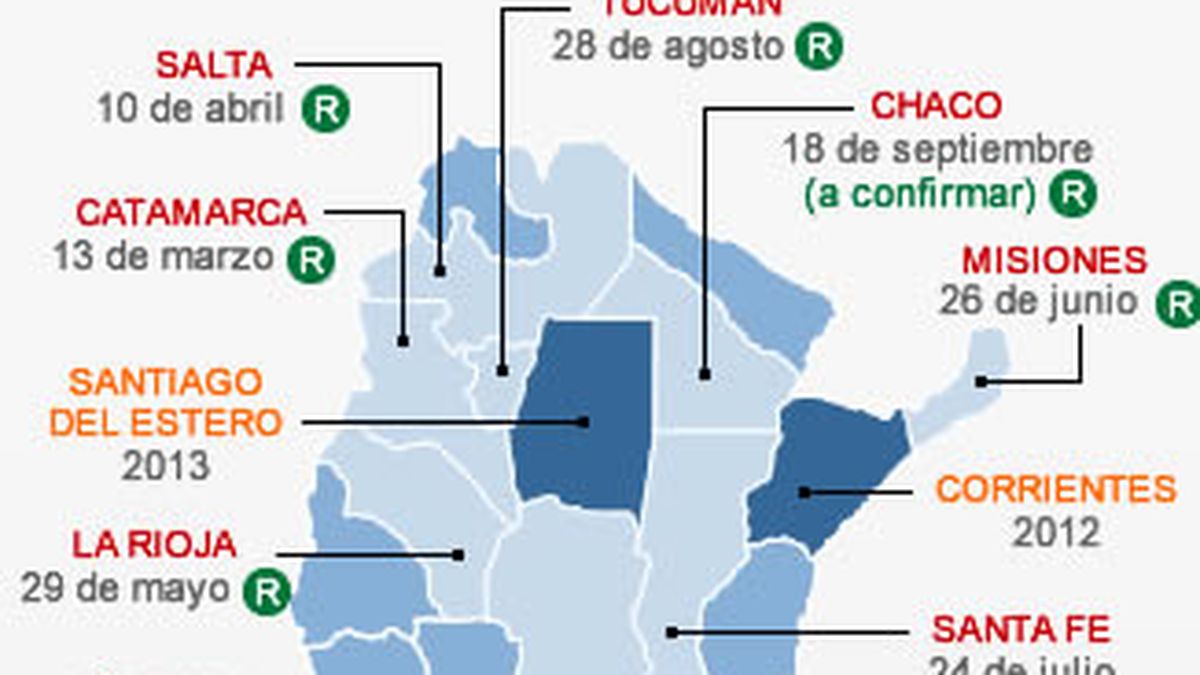 M S De La Mitad De Las Provincias Desdoblan Elecciones De La Presidencial