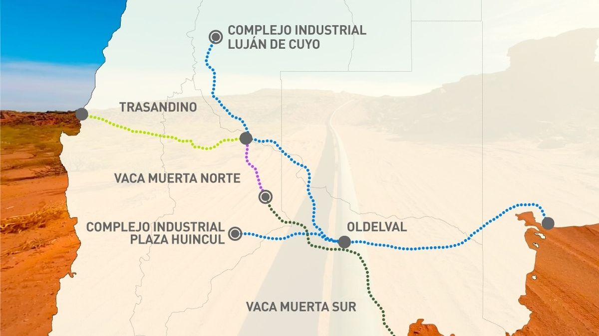 Massa recorre hoy Vaca Muerta cómo es el nuevo oleducto de u s250