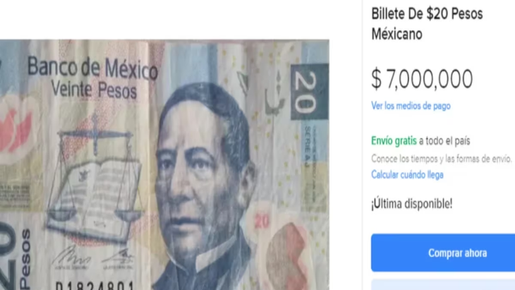 El Billete Mexicano De 20 Pesos Por El Que Pagan Hasta 7 Millones De Pesos