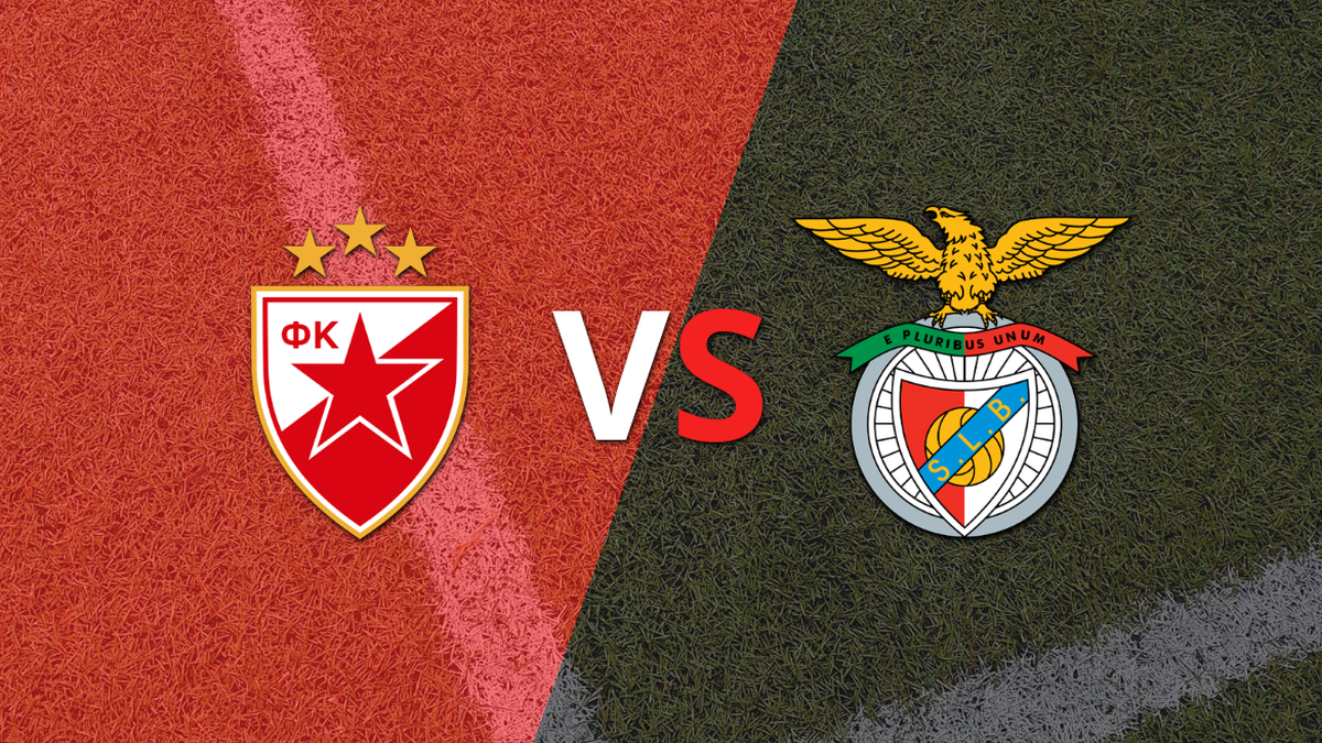 UEFA Champions League: Estrella Roja vs Benfica Fecha 1