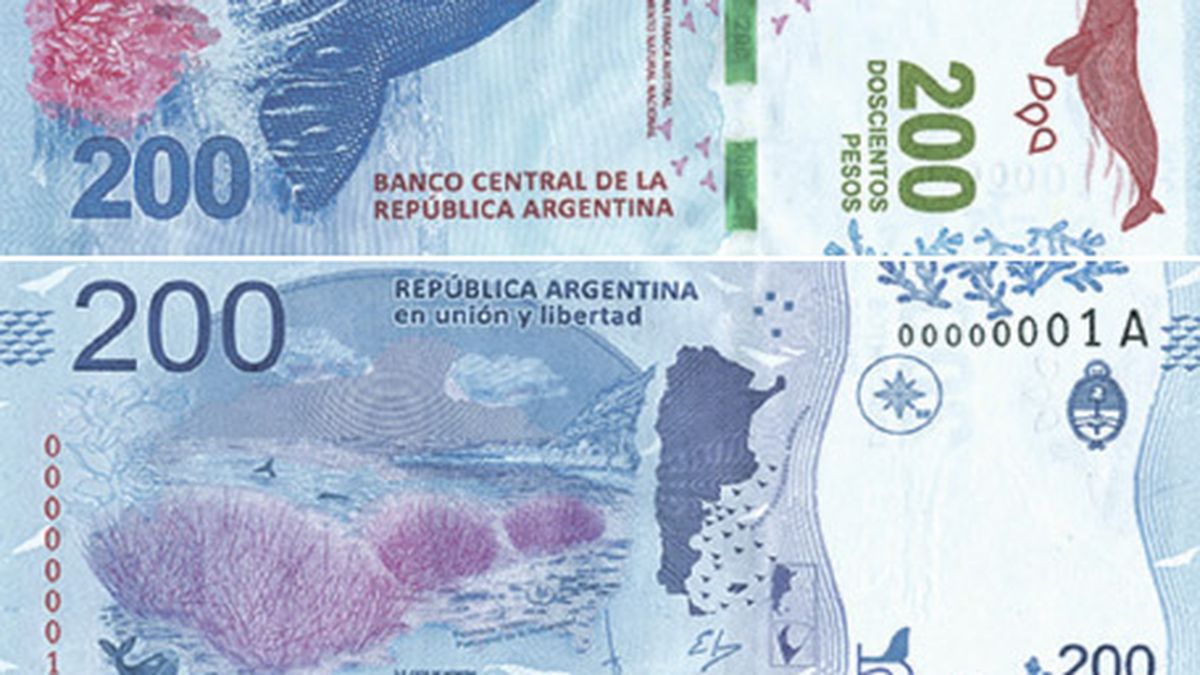 Entró en circulación el nuevo billete de 200