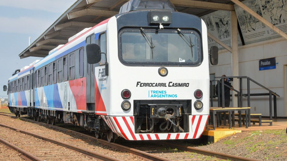 Vuelve A Circular El Tren De Pasajeros Que Une Argentina Con Paraguay