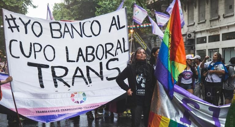 Cupo laboral para travestis y trans: el 98% no tiene trabajo formal