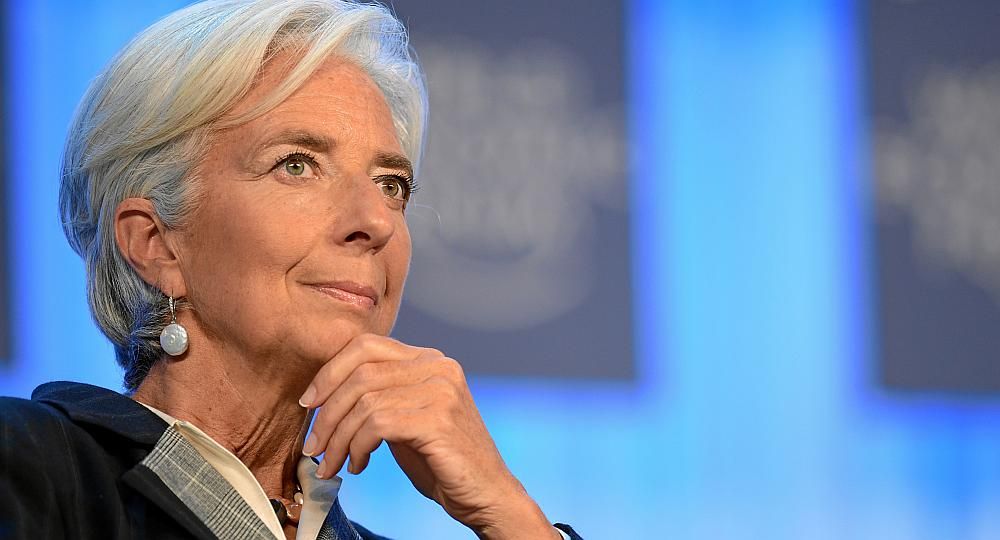 Christine Lagarde.