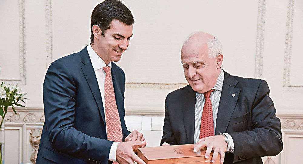 Sintonía. Urtubey y Lifschitz volvieron a dar señales de un posible acuerdo para el año próximo.