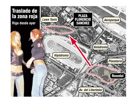 Sexo en la calle en nueva zona y con más comodidades