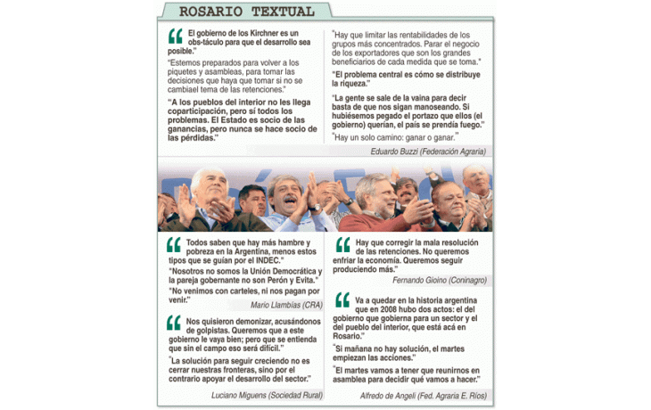 ámbito.com | Se lamenta un 25 de Mayo con una Argentina partida