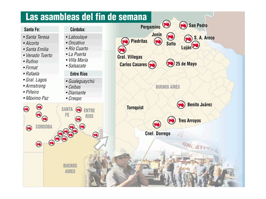 Vuelve el campo a la protesta con más amenazas que hechos