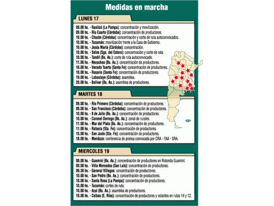 Con diálogo roto, campo aumenta sus protestas