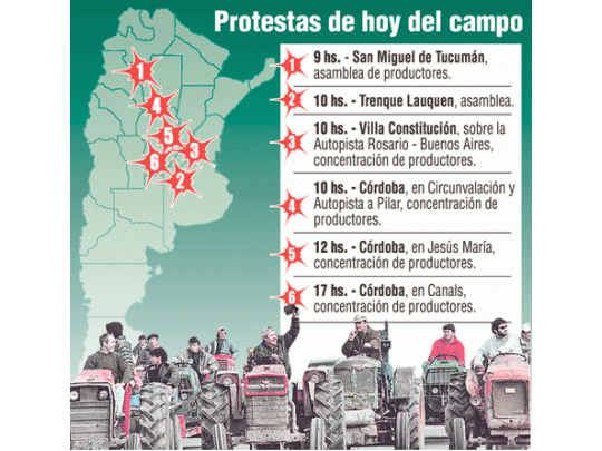 Amplió el campo su huelga