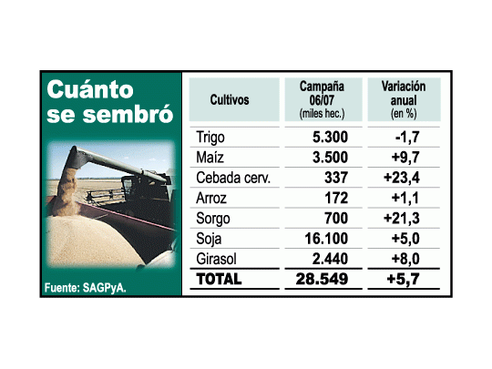 Boom de la soja le dejará al gobierno u$s 2.800 millones