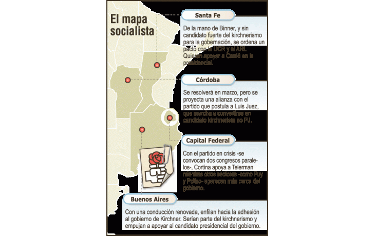 ámbito.com | De Kirchner a Carrió, cruje el PS (descartan a Lavagna)