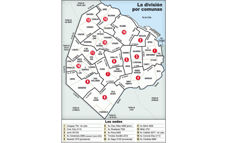 ámbito.com | Telerman reparte barrios antes de elegir comunas