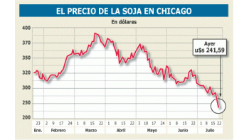ámbito.com | Preocupante: cayó otro 5% la soja y ya se pierden en 3 meses u$s 1.000 millones