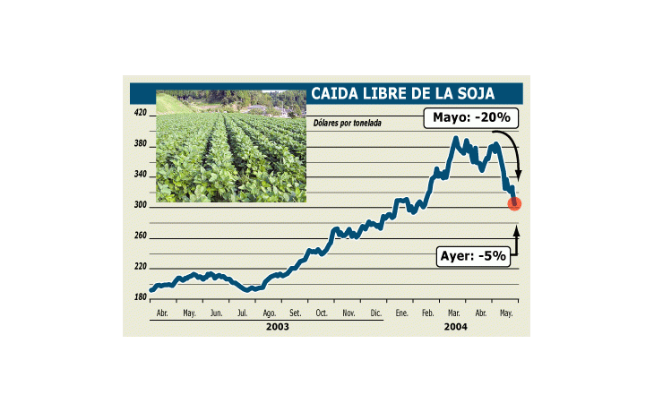 ámbito.com | Otro derrumbe de la soja: ayer 6%