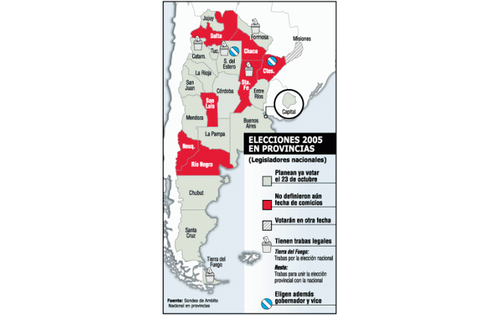 ámbito.com | 16 provincias a favor de unificar las elecciones