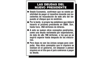 ámbito.com | Incentivo docente: lo paga próximo gobierno