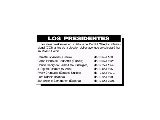 Desde hoy el COI cambiará de mando