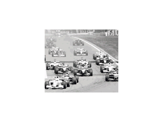 La largada del Gran Premio de Europa.