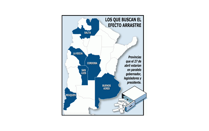 ámbito.com | Seis provincias votarán junto a elección nacional