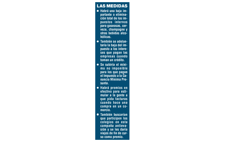 REBAJAN LOS IMPUESTOS INTERNOS Y A INTERESES
