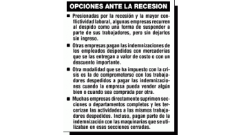ámbito.com | Curiosas formas de despido usan empresas por la crisis