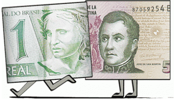 EL REAL BAJÓ AYER 5,9% Y YA VALE MENOS QUE EL PESO