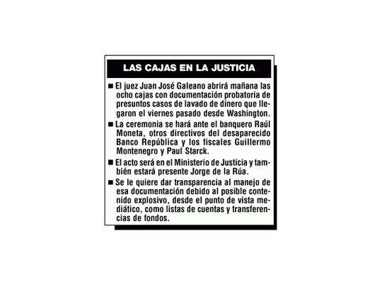 Juez Galeano abre mañana las ocho cajas del lavado