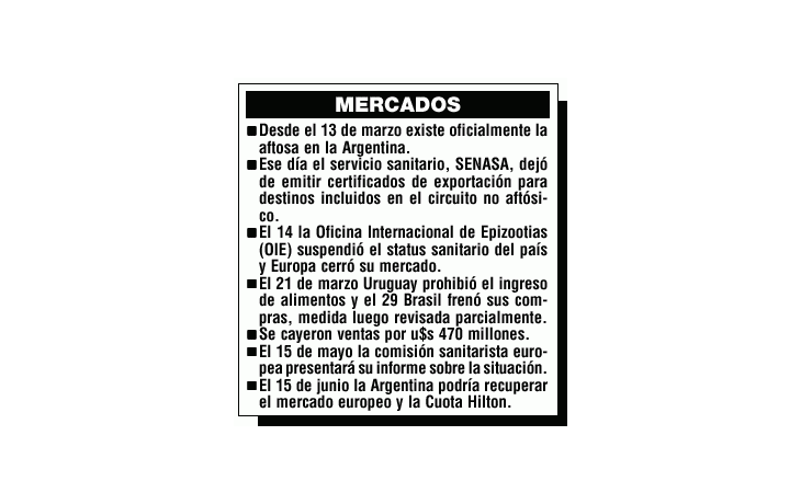 ámbito.com | Argentina volvería a vender carne a Europa en 40 días