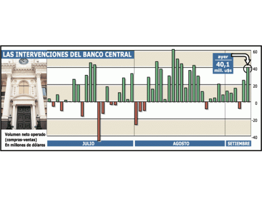 Nuevos controles: BCRA recuperó u$s 40 millones