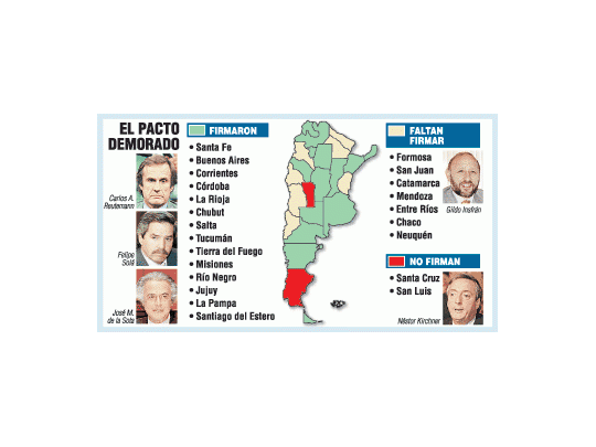 Bueno: radicales firman pacto para bajar déficit