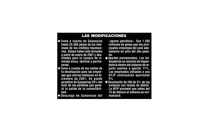 ámbito.com | Rigen desde hoy cambios importantes en impuestos