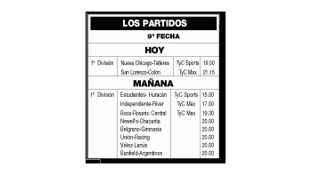 TORNEO APERTURA: HOY SAN LORENZO-COLÓN