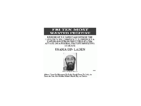 Osama bin laden es uno de los 10 hombres más buscados por el FBI