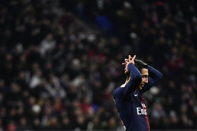 Resultado de imagen para angel di maria y leandro paredes psg