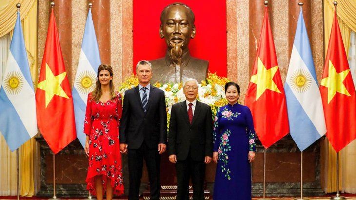 La Argentina y Vietnam firmaron nuevos acuerdos comerciales y Macri cumpliÃ³ una promesa