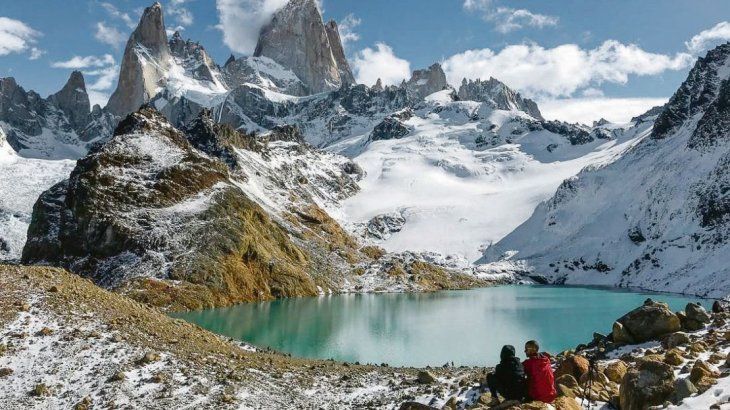 El glaciar Huemul. Una belleza en estado puro.