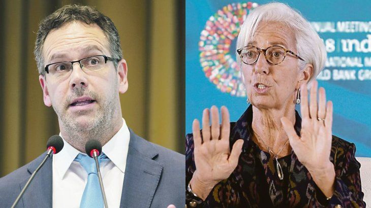 Guido sandleris. Fue quien ideó el esquema. Christine Lagarde. Dio su aval personal.
