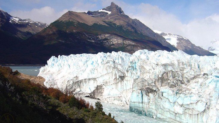 El glaciar Perito Moreno.