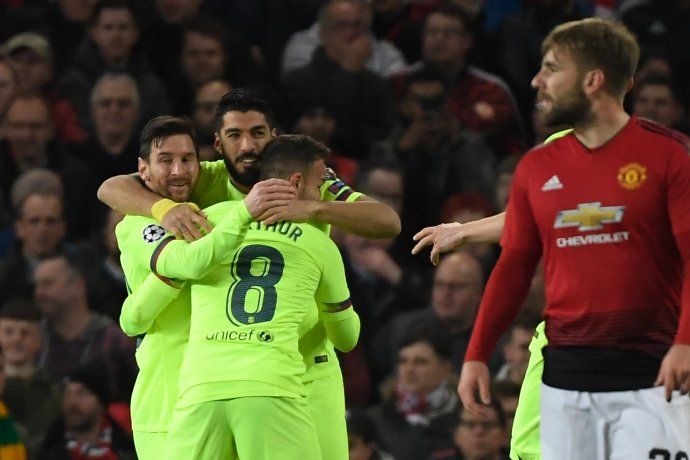 Barcelona ganó por primera vez en Old Trafford.