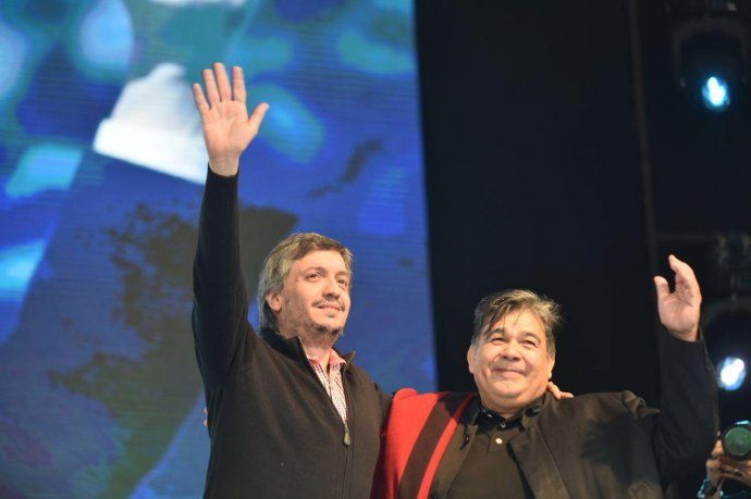 Máximo Kirchner y Mario Ishii.