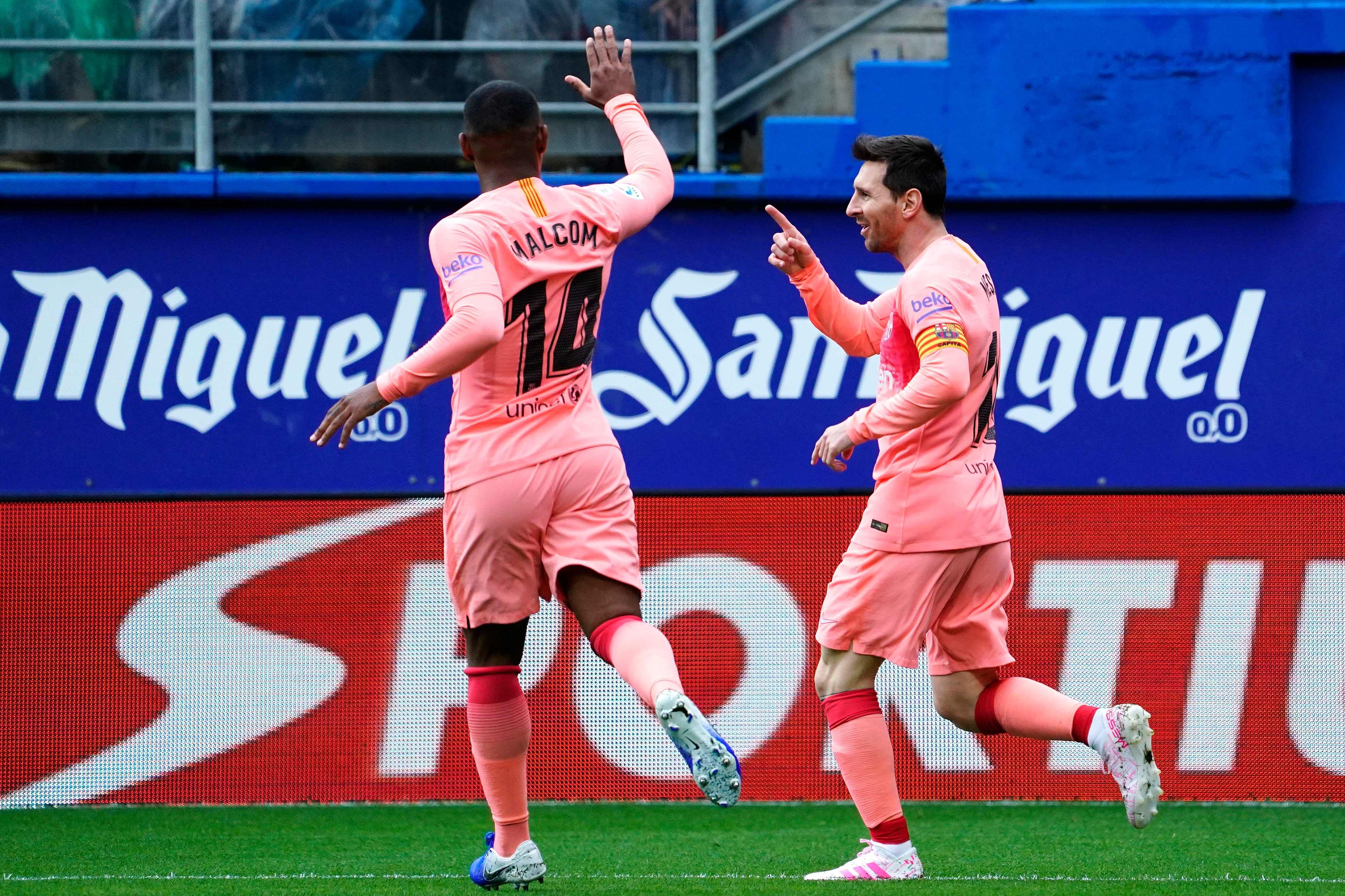 Messi terminó la liga española como la empezó: con dos ...