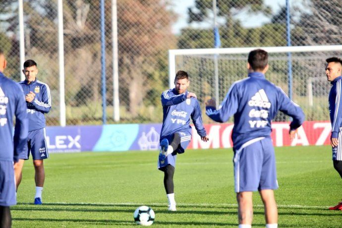 Resultado de imagen para argentina volvio a los entrenamientos